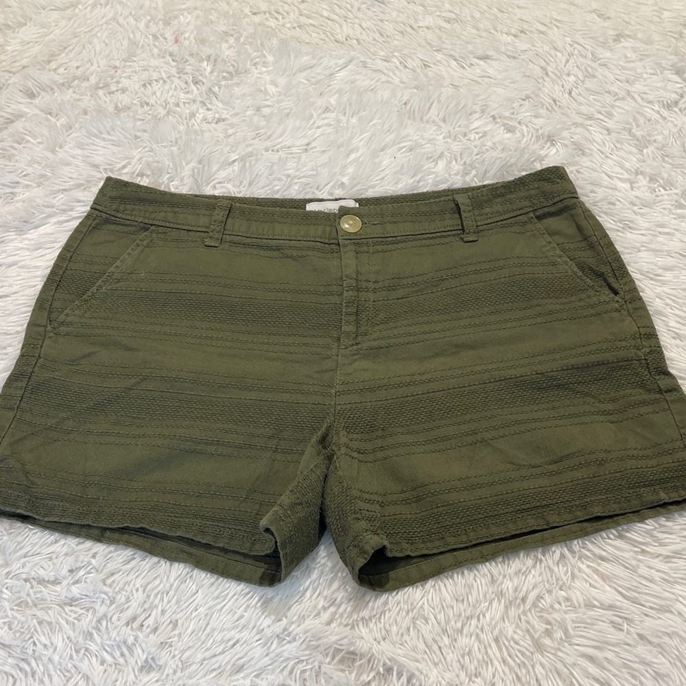 LIZ CLAIBORNE CLASSIC SIZE 12 Olive Green Women's Shorts
